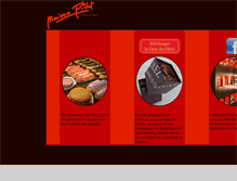 Tablet Screenshot of maison-pillet.com